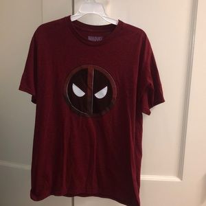 MARVEL DEADPOOL red unisex t shirt, minimally used